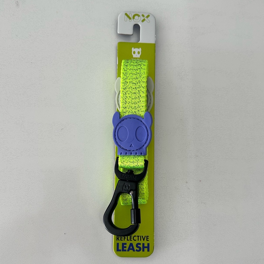 NWT ZeeDog NOX Lumen Reflective Leash Large /Lime - Picture 8 of 10